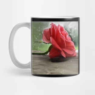 Pink Rose Mug